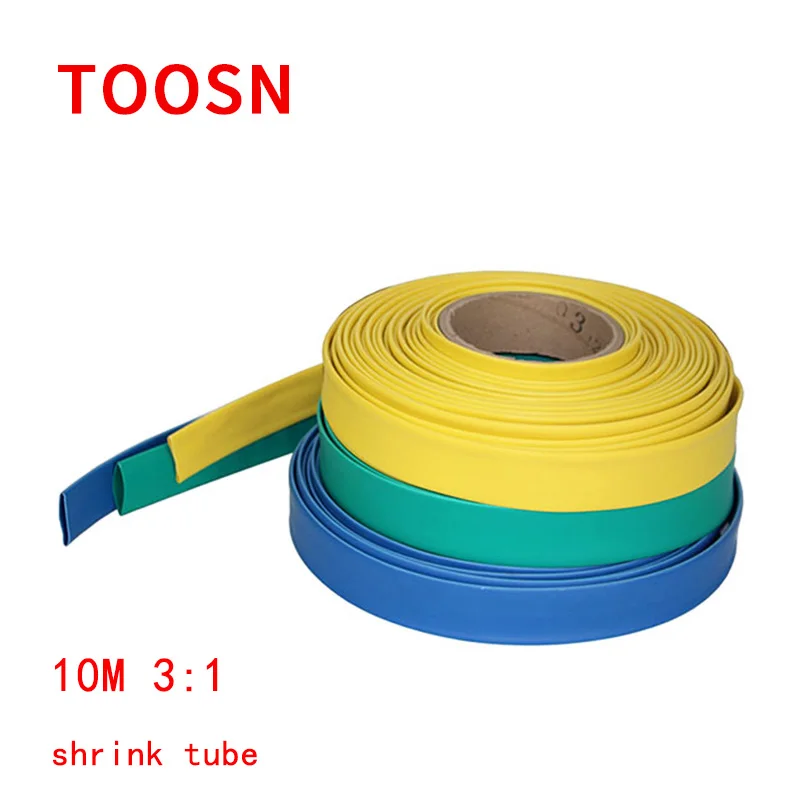 10 м/лот 3:1 термоусадочная трубка с клеем двойная настенная диаметр 19 1 мм 25 4 мм/15
