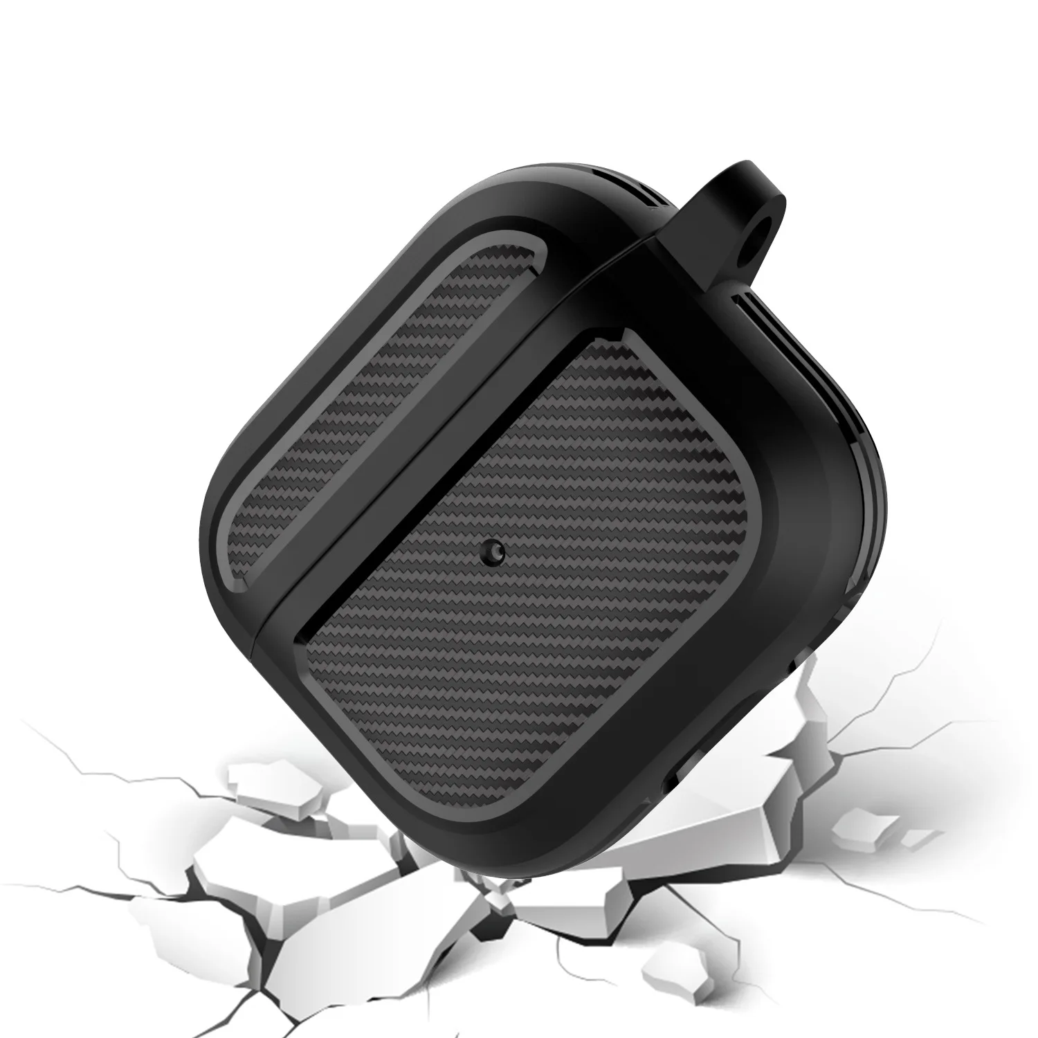 

Защитный чехол для Airpods Pro, чехол для AirPods Pro, полноразмерный прочный амортизирующий защитный чехол для Airpods