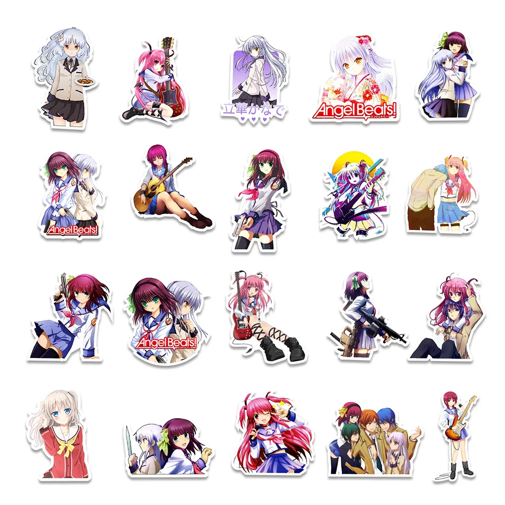

50 Pieces of Daily Comic Graffiti Stickers Car Luggage Computer Skateboard Motorcycle Helmet Decoration Stickers Kuromi