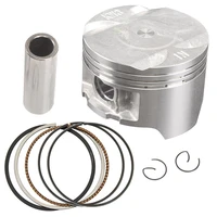 70 5mm motorcycle piston and piston ring kit for honda ax 1 250 88 90 nx250 nx 250 dominator 88 93 50 oversize 0 5 0 5mm