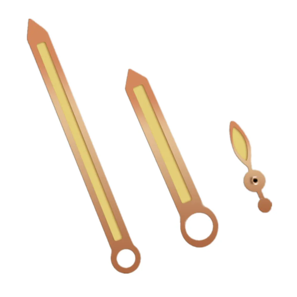 

Rose Gold Premium Quality Luminous Watch Hands Kits For ETA 6497/6498 ST3600/ST3620 Watch Movement Replacement Parts