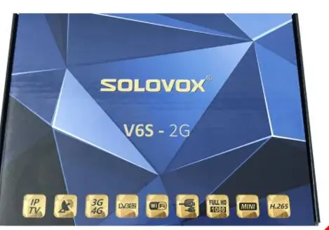 Спутниковый ресивер SOLOVOX V6S mini HD DVB S2 Поддержка Xtream Stalkermac M3U USB WiFi 3G 4G PowerVU Biss Key STB |