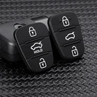 Чехол с 3 кнопками для Hyundai I30 IX35 Solaris Accent Elantra Sportage Kia K2 K5 RIO Verna Flip корпус автомобильного ключа дистанционного управления