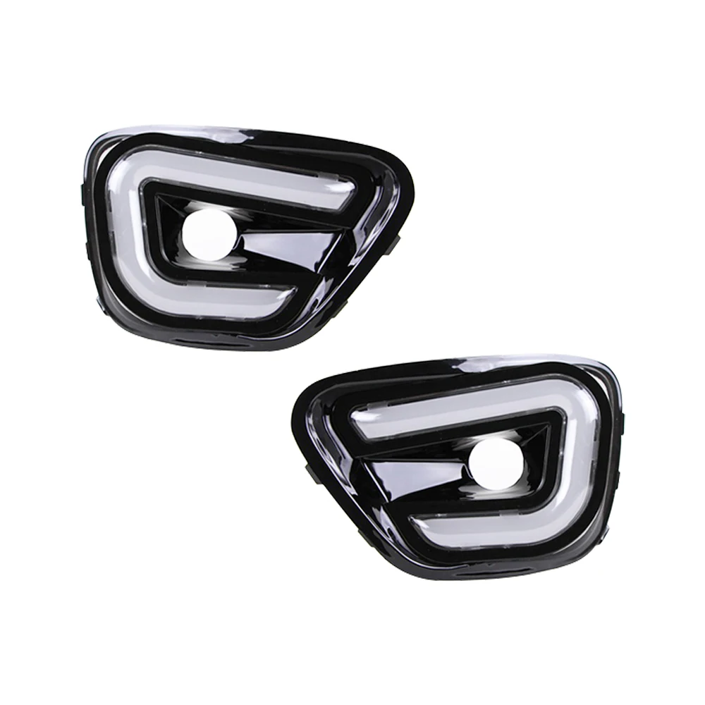 Автомобильная проблесковая 1 пара для Jeep Compass 2011 - 2016 светодиодный DRL Дневной