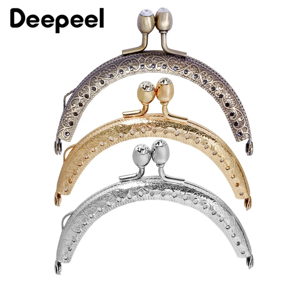 

4/10 шт., рельефная застежка для сумок, 8,5 см