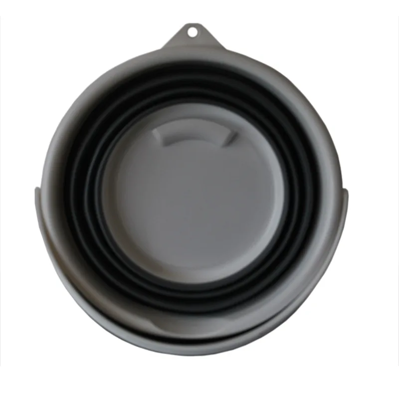 10L складное ведро для рыбалки Автомойка Открытый толстые Портативный лагерные