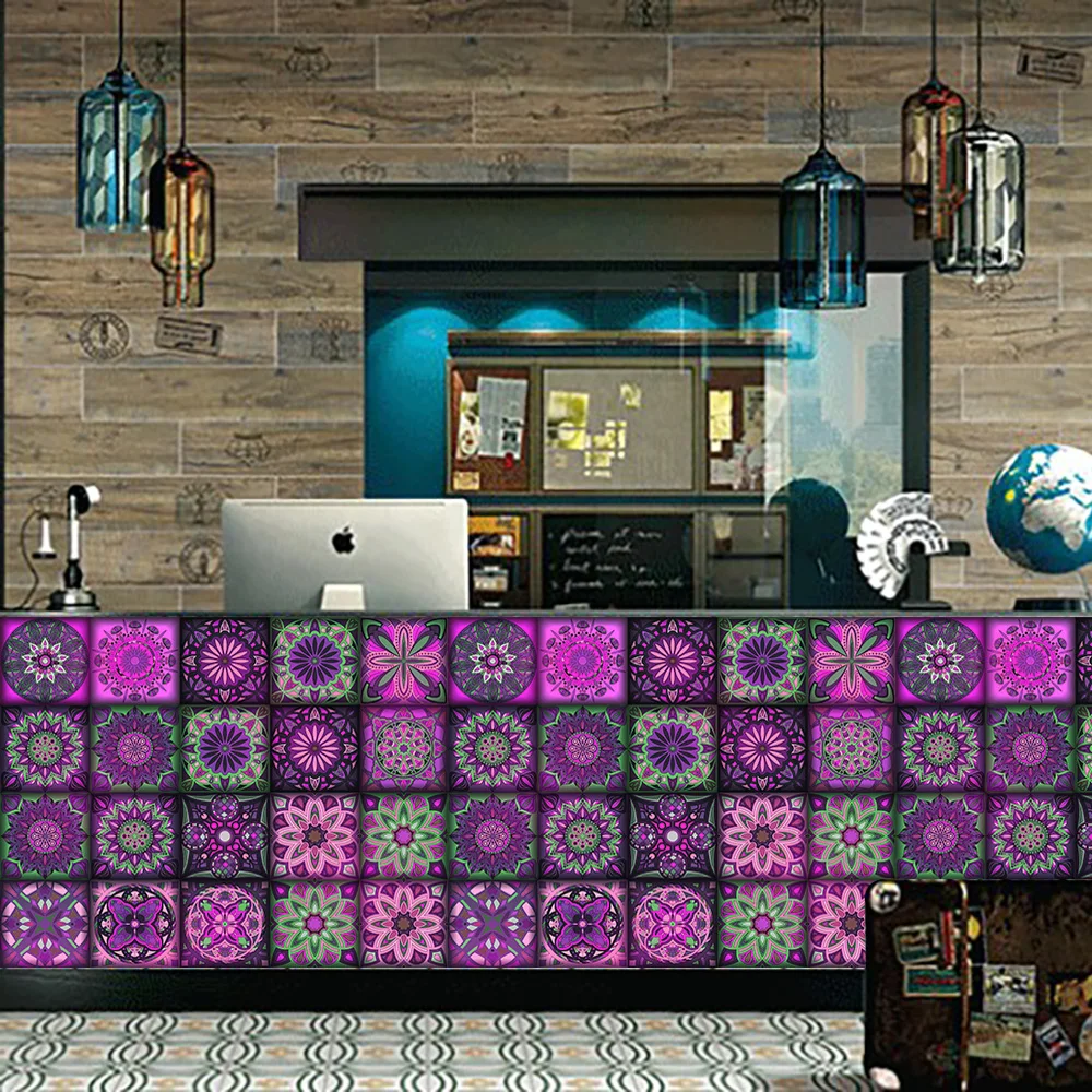 Съемный Виниловый настенный постер для кухни ванной лестницы