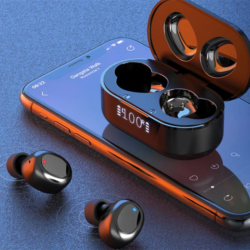TW16 беспроводные наушники Bluetooth 5 0 TWS аудио устройство 9D стерео спортивные