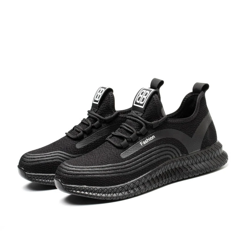 

Labor Protection Shoes European Men's Steel Bag Head Anti-smash Anti-piercing Safety Shoes Light Breathable Odor-proof SH