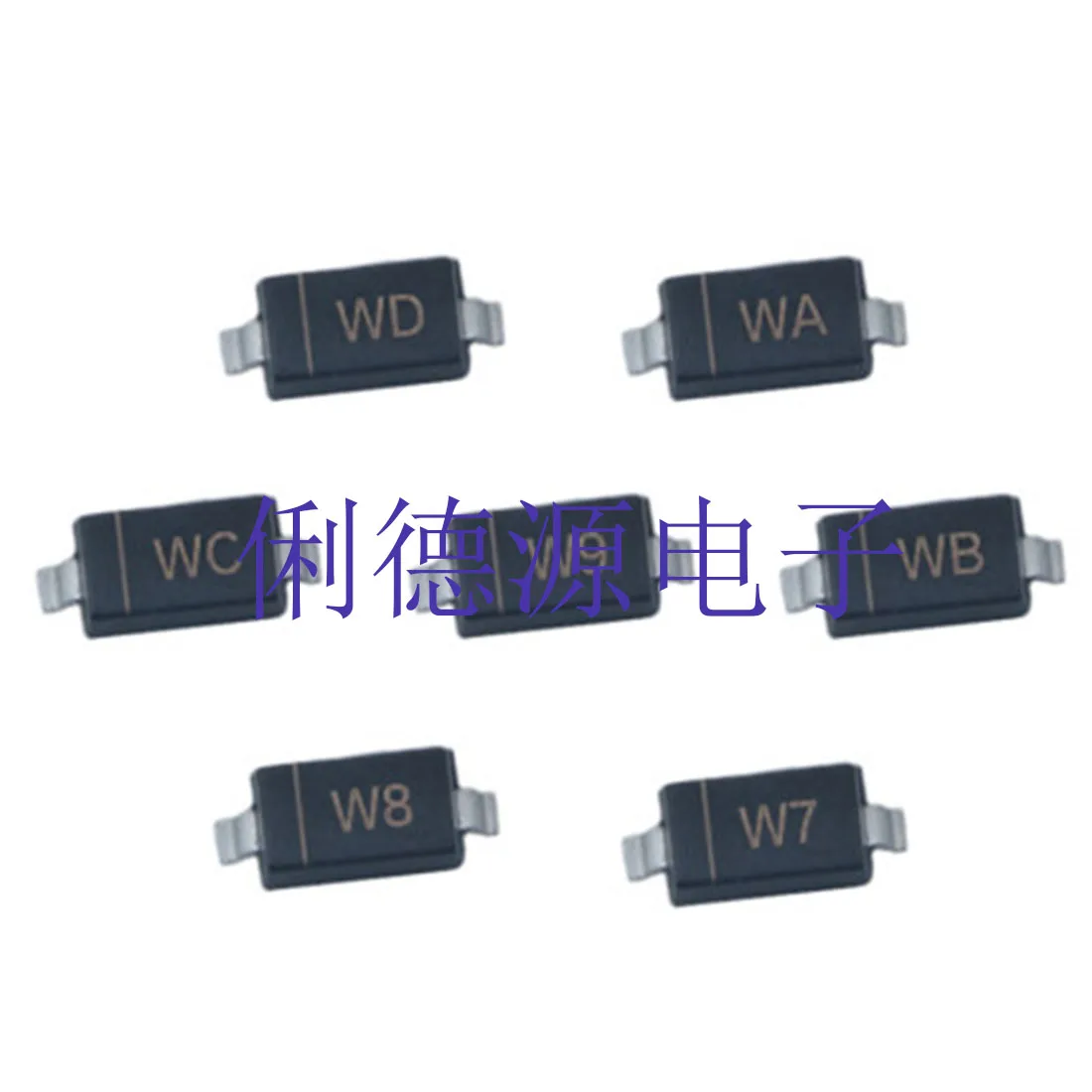 

50pcs Patch Zener Diode BZT52C4V7/5 V1/5V6/6V2 /V8 / V5/8V2 SOD - 123 1206