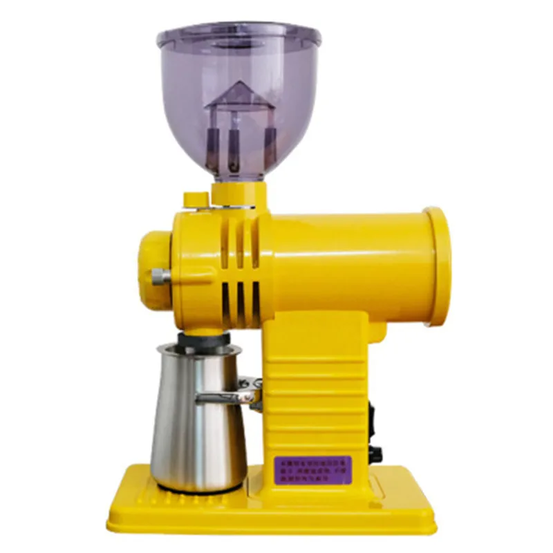

220V/110V Electric Coffee Grinder Machine Coffee Beans Particle Fully Automatic Detachable 10 File Adjustable High Capacity Fast