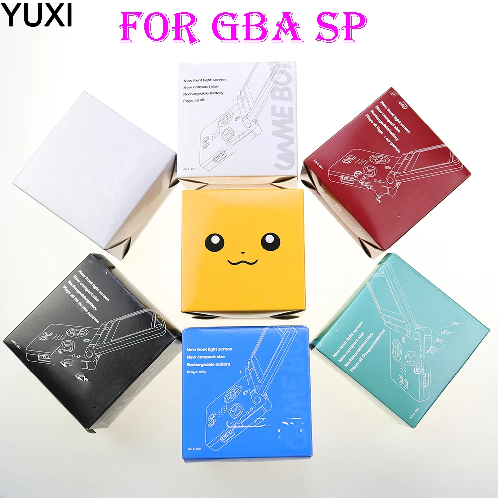 

YUXI New Packing Boxes for GBA SP Game Console protect box Packing Carton