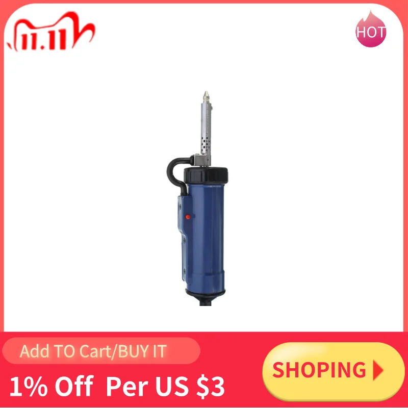 

Eu Plug,30W 220V 50Hz Electric Vacuum Solder Sucker Electric Desoldering Pump Iron