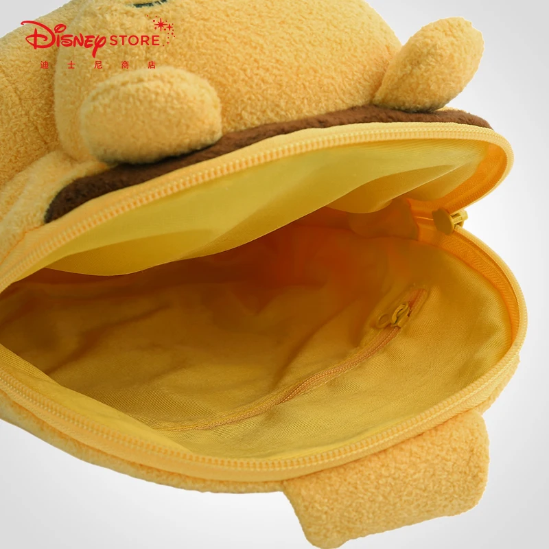 Original Disney Fashion Cartoon Cute Bee Pooh Backpack Winnie The Pooh Female Backpack New Backpack Women