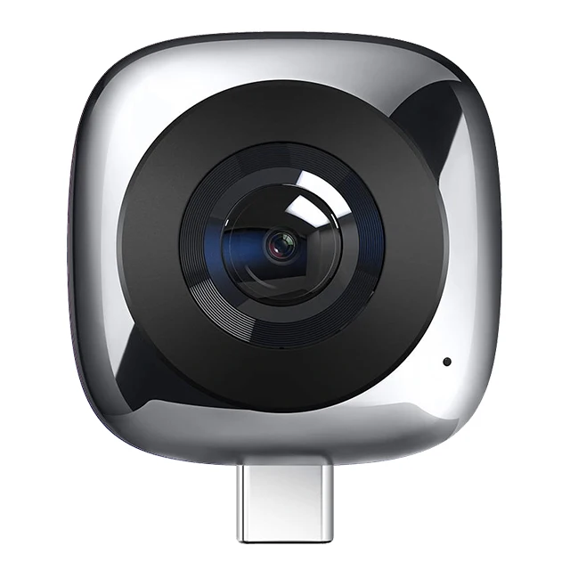 Grey Оригинальная камера huawei envision 360 HD 3D камера с широким углом обзора CV60 объектив внешняя панорамная Спортивная камера для телефона s - Цветной: Grey