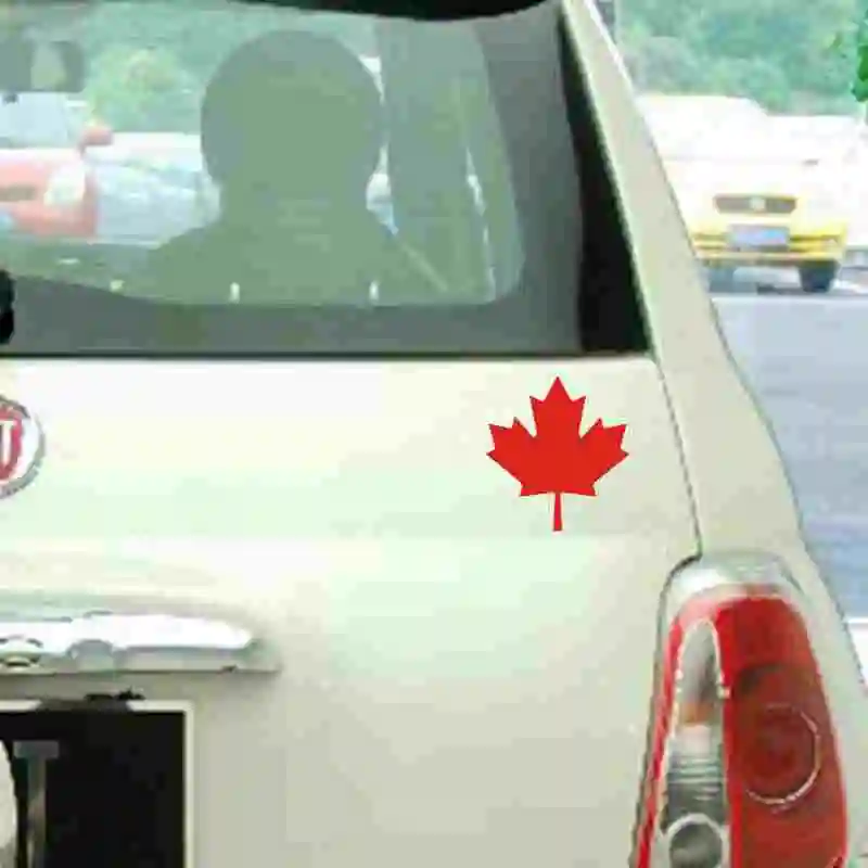 Листочки канадский флаг автомобиль грузовик окно веселый наклейка бампер