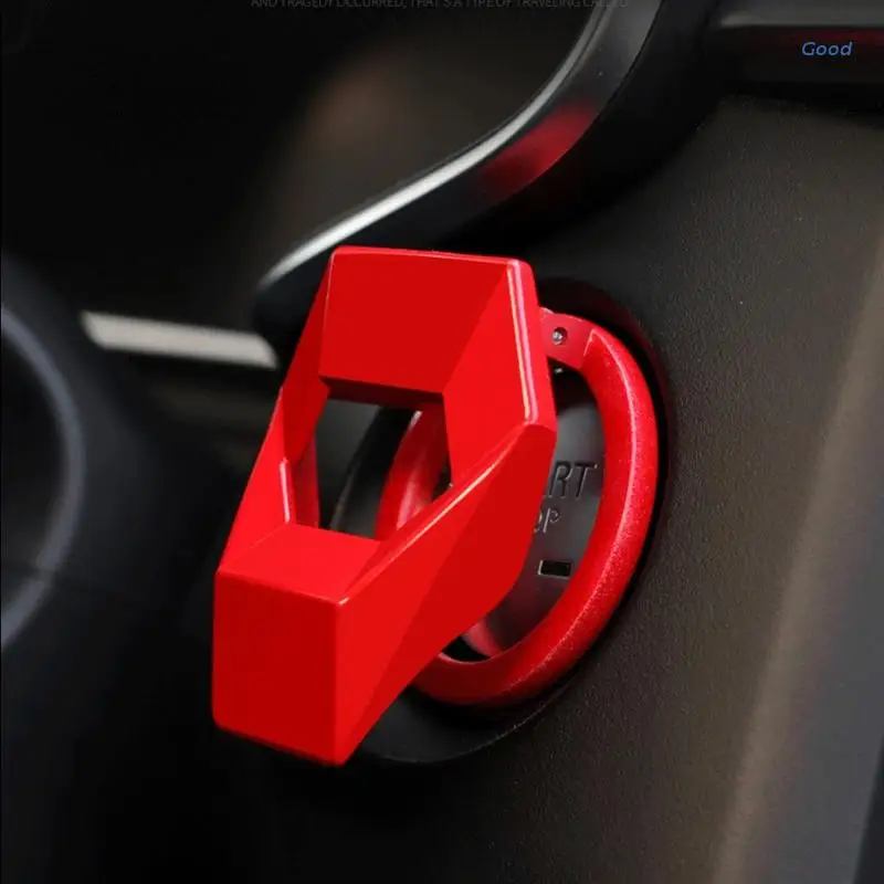 Кнопка запуска и остановки автомобильного двигателя кольцо Крышка зажигания