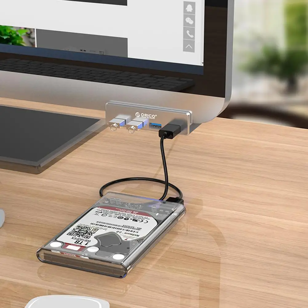 Концентратор ORICO MH4PU алюминиевый на 4 порта USB 3 0 высокоскоростной разветвитель