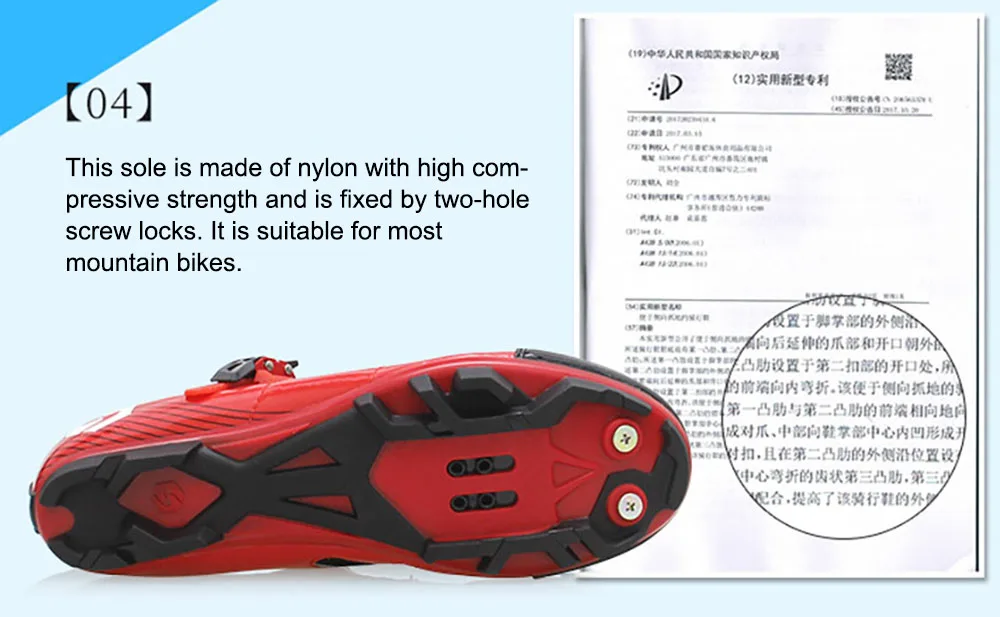 Sidebike cycling shoes MTB bicycle profession riding lock shoes Wear-resistant antiskid Breathable Multi-color optional