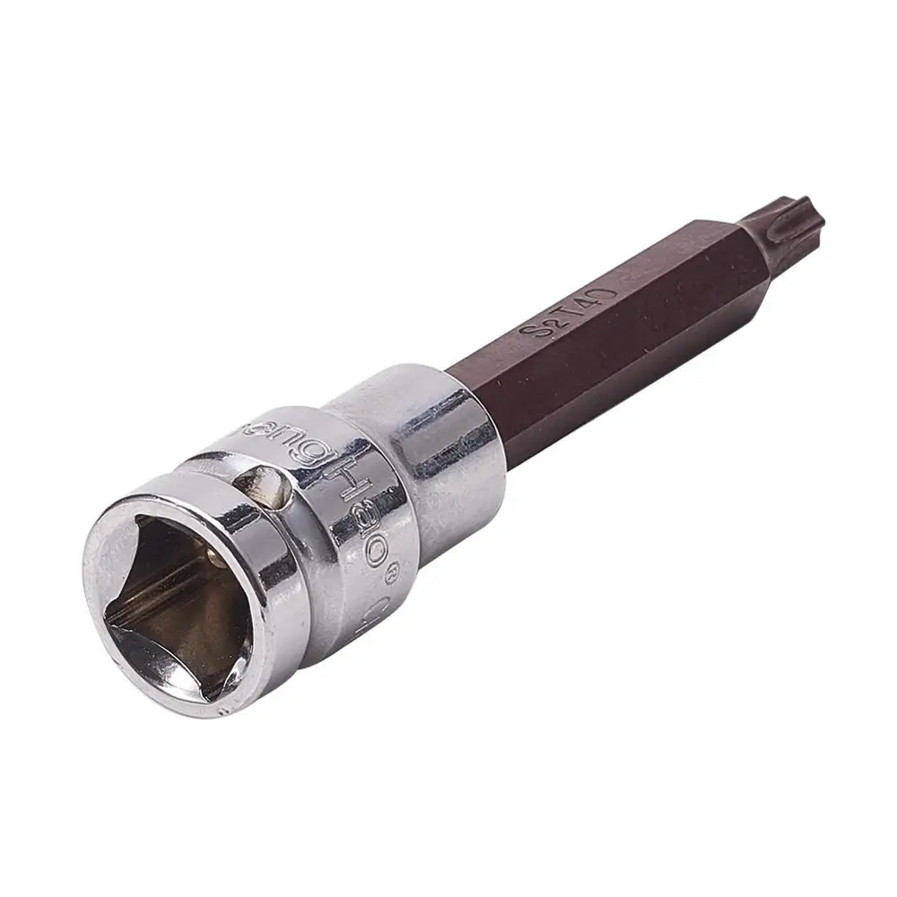 

Профессиональные торцевые головки Utoolmart T27 T40 T50 T55 Torx, длина 1/2 дюйма, длина 100 мм, насадка для отвертки из хромованадиевой стали