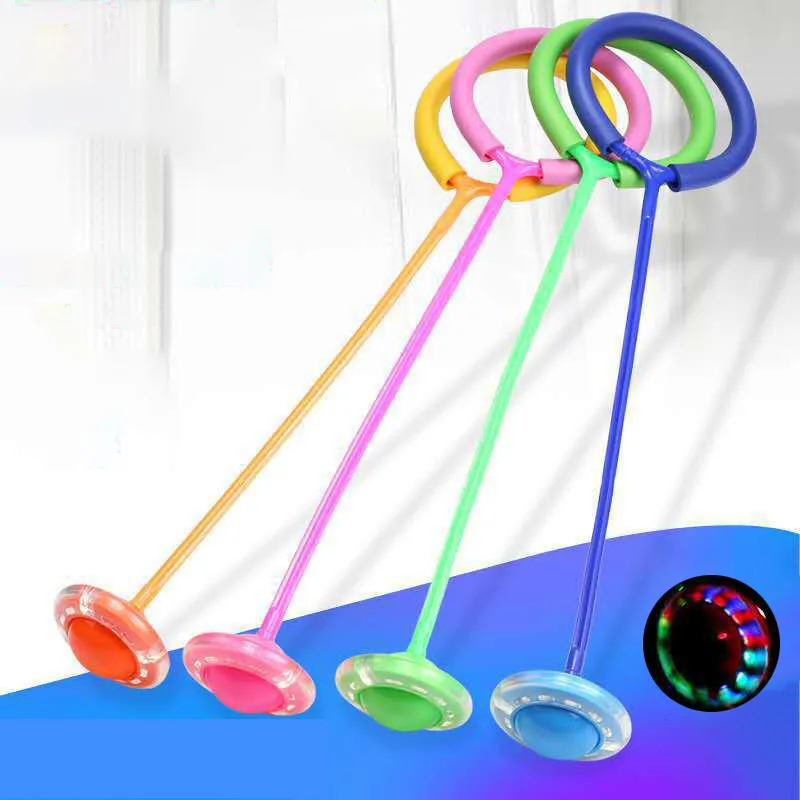 Flash Jumping Foot Force Ball для детей активного отдыха забавная спортивная игрушка LED