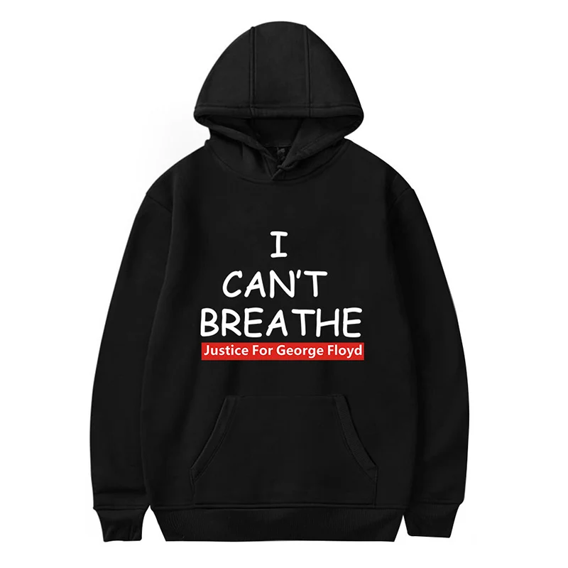 Новое поступление толстовки с капюшоном I Can't Breath свитшоты для мужчин и женщин