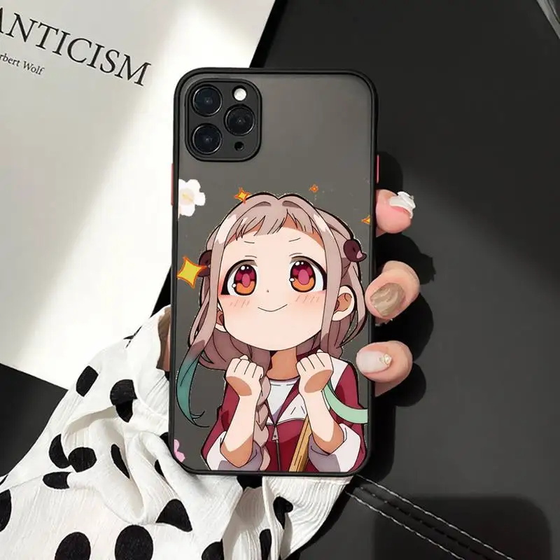 

Toilet bound Hanako kun Anime Phone Cases matte transparent For iphone 7 8 11 12 plus mini x xs xr pro max cover