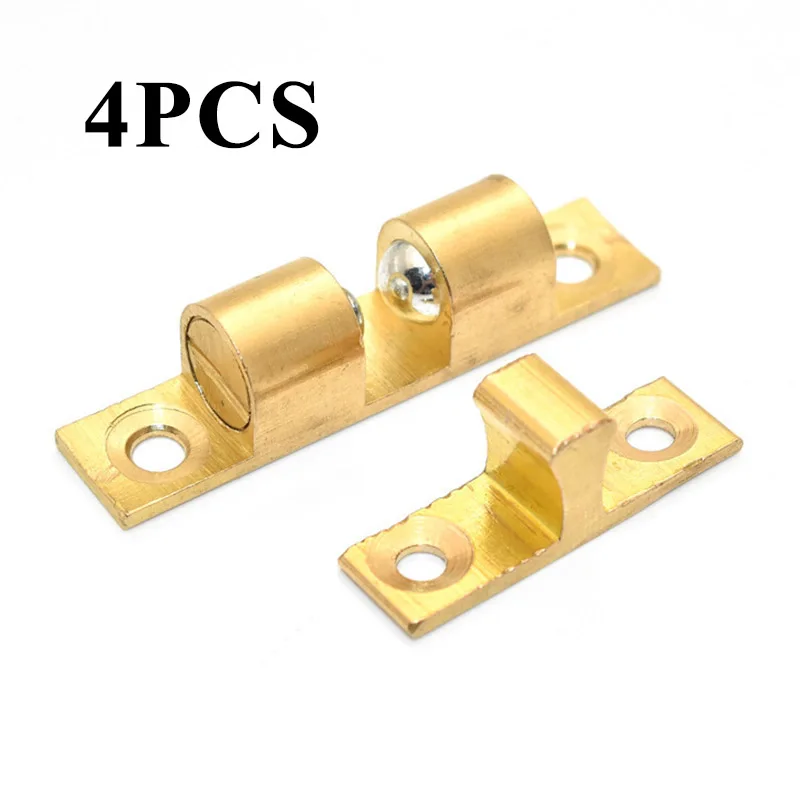 4 комплекта 40 47 60 67 мм медные дверные ворота для офиса замок с пряжкой защелка