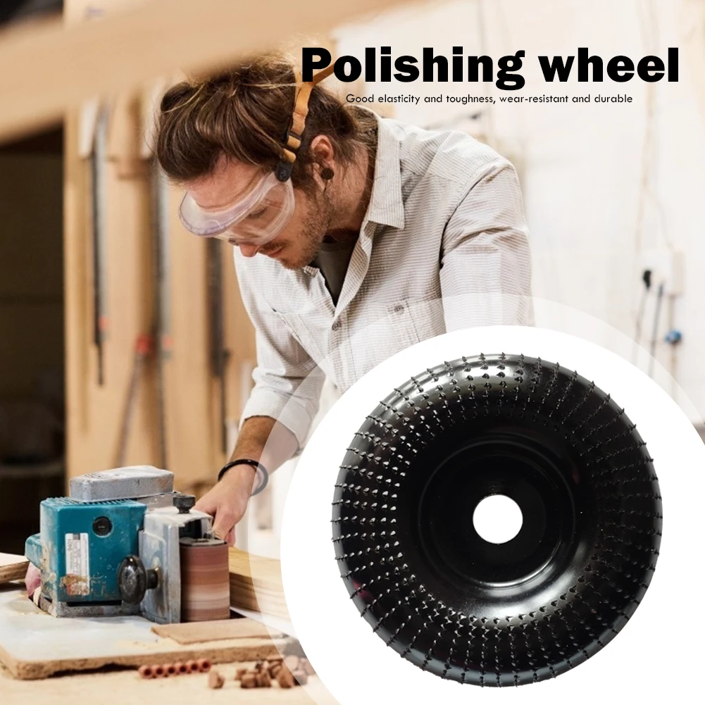 

Woodworking Sanding Plastic Thorn Disk Angle Grinder Round Grinding Wheel 100mm Polishing Wheel Angle Grinder Tool