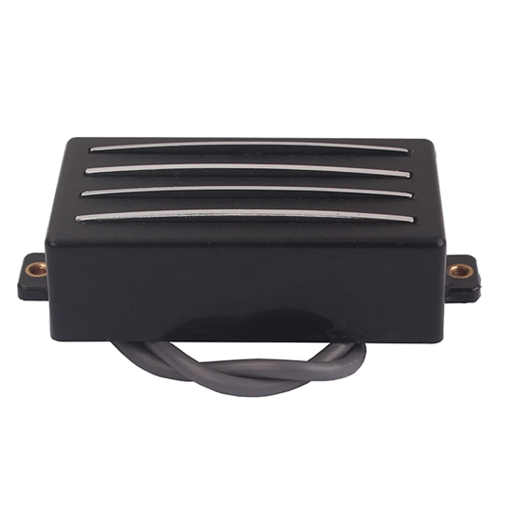 1 шт. Черный Quad Hot Rails Humbucker Пикап медь для коробки сигары запасные части гитары |