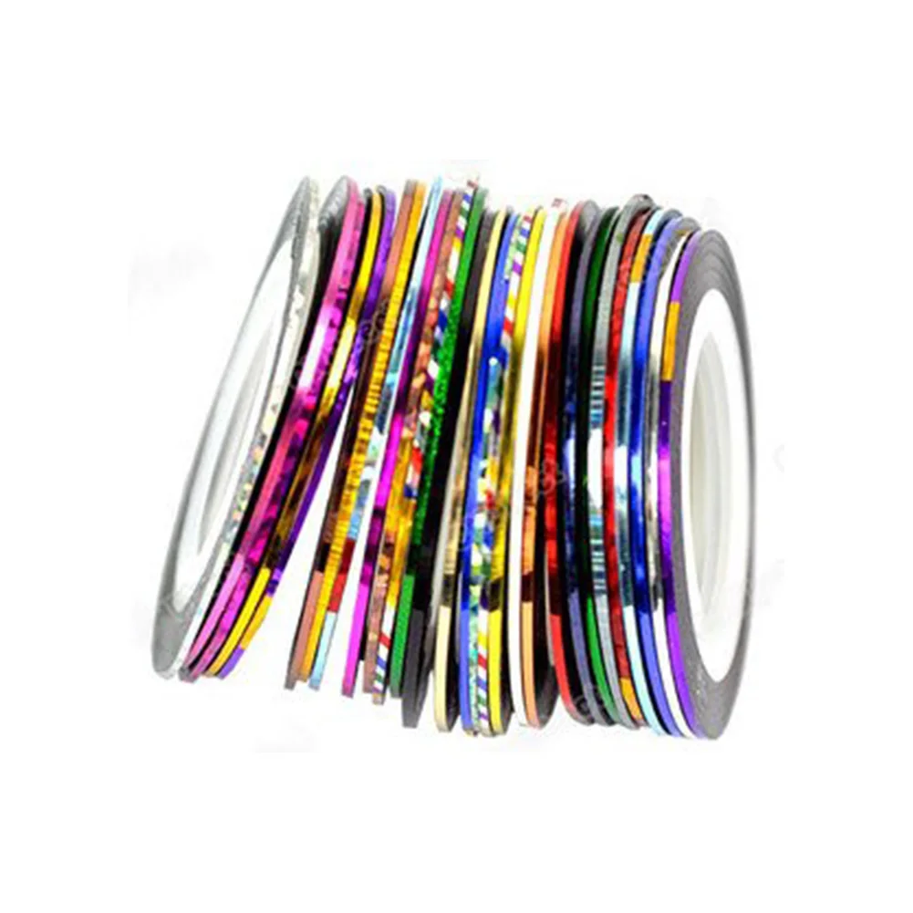 Проволочная наклейка инструмент для маникюра Полоска легкое использование