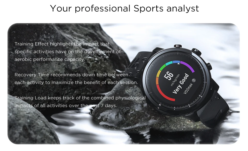 Глобальная версия Xiaomi Huami Amazfit 2 Stratos 2+ умные часы для мужчин с gps Xiaomi часы PPG монитор сердечного ритма 5ATM водонепроницаемый