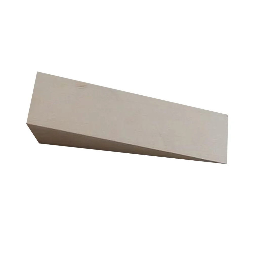 

5PCS Door Stop Sturdy Wooden Door Stopper Practical Triangular Wedges Heavy Duty Door Wood Stopper Household Wedge Door Holder