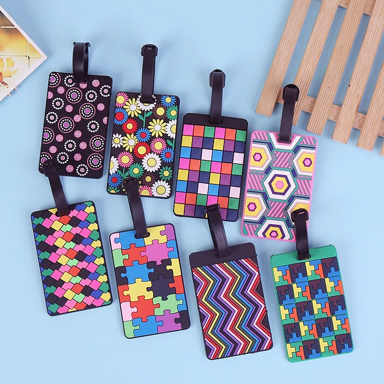 2020 багажная карта силиконовая бирка с именем креативный Национальный стиль