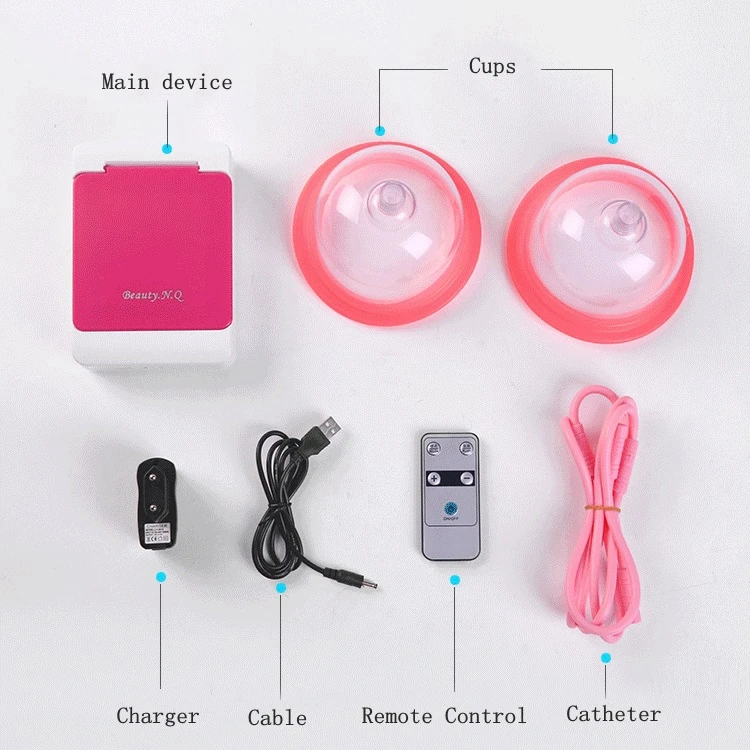 

Electric Breast Massager Pressure Therapy Chest Enlargement Pump Vacuum Cupping Chest Enhancing Cupping With Suction Pump