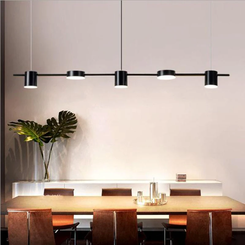 Arañas Led de suspensión de brillo para restaurante, accesorios de iluminación modernos para Hotel, comedor y sala de estar, color oro negro americano