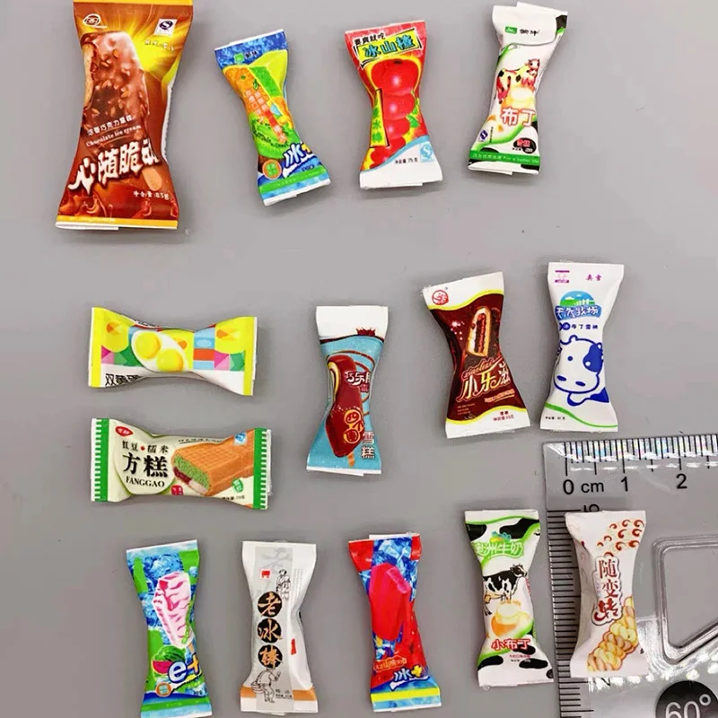 5/10 шт. миниатюрная еда для кукольного домика мини-еда мороженого семейная Blyth Barbies