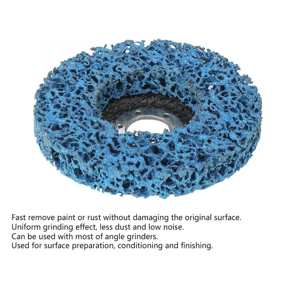 Абразивный диск для угловой шлифовальной машины 5 шт. удаления ржавчины и