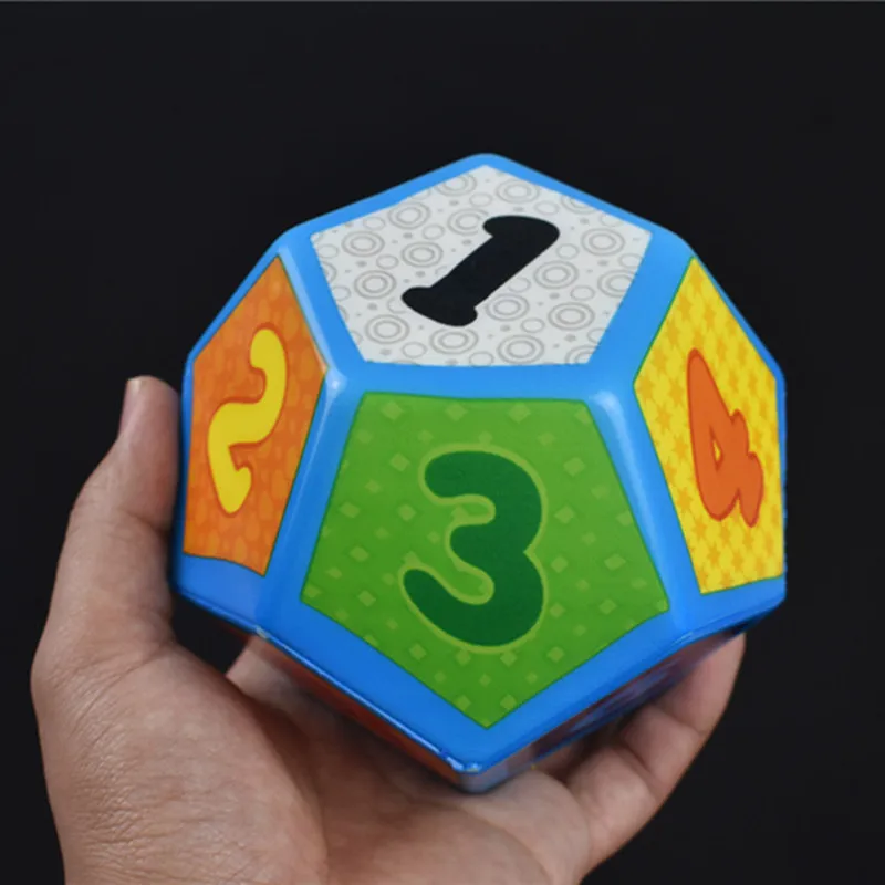 Big PU Dice 1pcs/Soft and Elastic Toys Color Solid 12 Sides Number Style Stereoscopic Cognitive Amusing Props | Спорт и развлечения