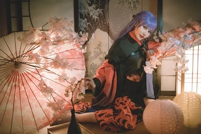 FGO костюм для косплея Fate Grand Order the Garden of Sinners Kara no Kyokai Asagami Fujino на Хэллоуин |