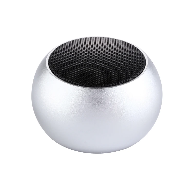 

Mini Metal Portable Bluetooth Speaker Ture Wireless Stereo Loudspeaker with Mic Subwoofer for Home MP3 Music Player Cellphone