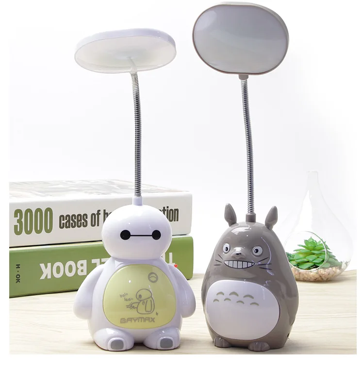Creative RGB Big Hero 6 Cartoon BayMax LED Nightlight Home Decor Children's Bedroom Bedside Table Lamp Kids Holiday Gifts | Лампы и