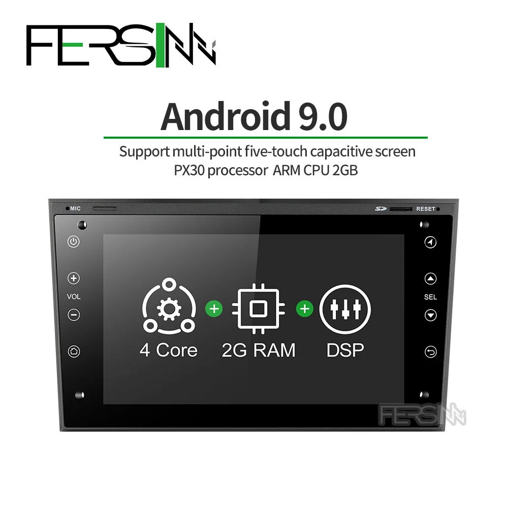 Fersinny PX30 COB7060 Android 9,0 для OPEL Astra H Meriva Antara Zafira Veda Agila Corsa Vectra автомобильный dvd gps навигатор