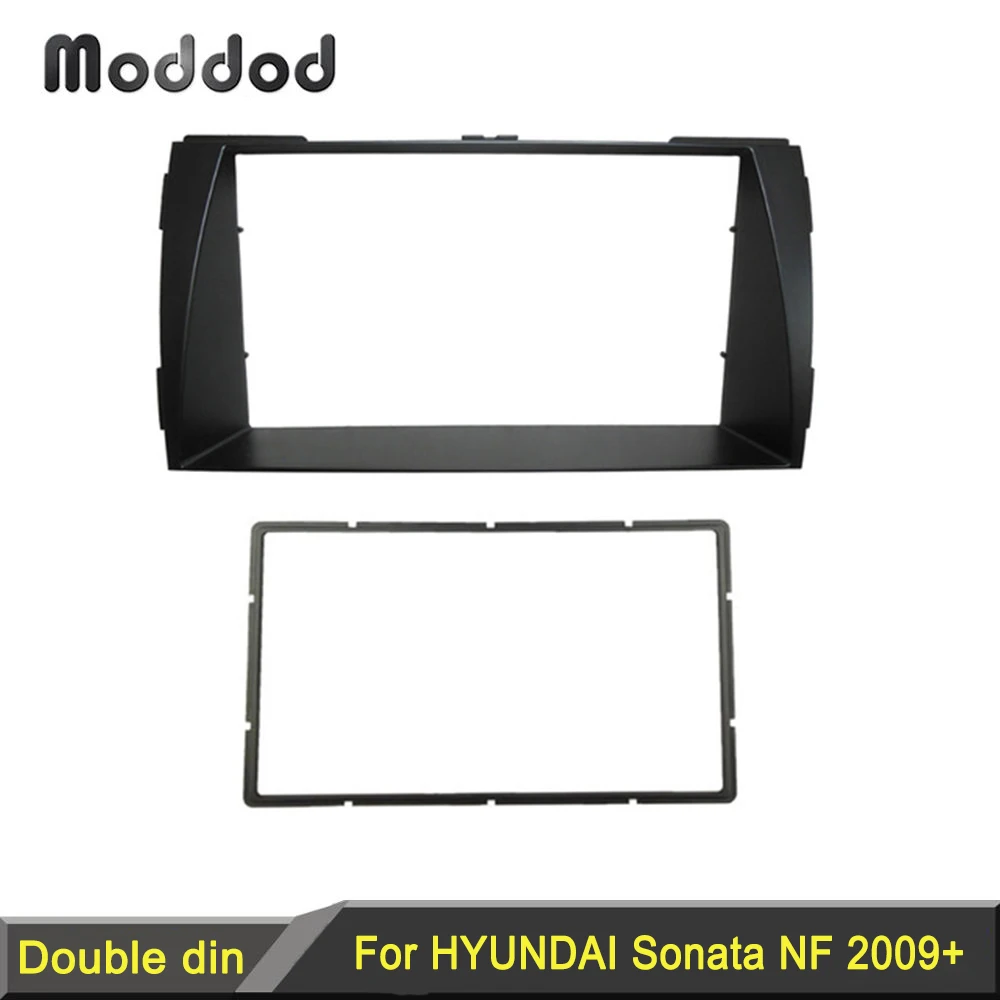 Двойной Din панель для HYUNDAI Sonata NF 2009 + Радио CD DVD аудио Панель крепление на приборную