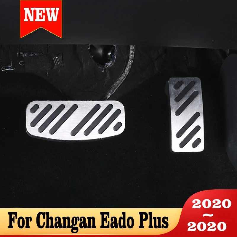 

Car Pedals Foot Fuel Brake Clutch Foot Rest Cover Pad For Changan Eado Plus 2020 Car Styling Accessories