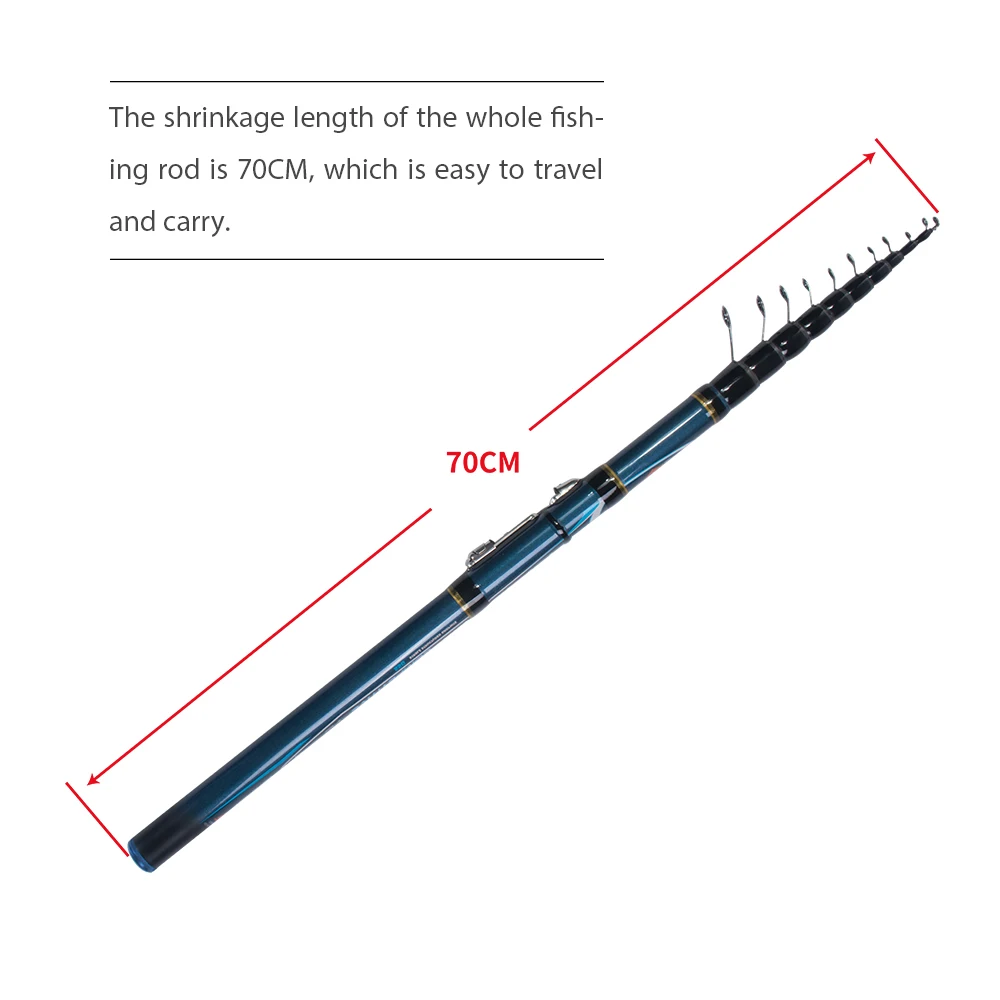 

Competitive Telescopic Bolo Fishing Rod 4/4.5/5/6m High Carbon Trout Travel Ultra Light Spinning Float Bolognese 10-30g