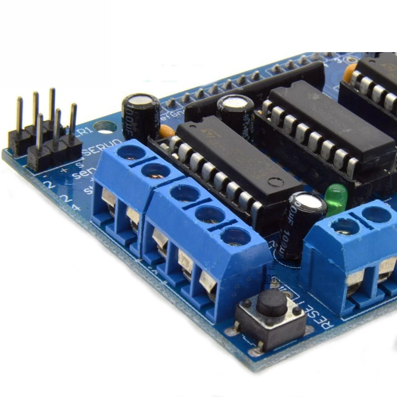 L293D моторный привод щит двойной для arduino Duemilanove плата расширения привода