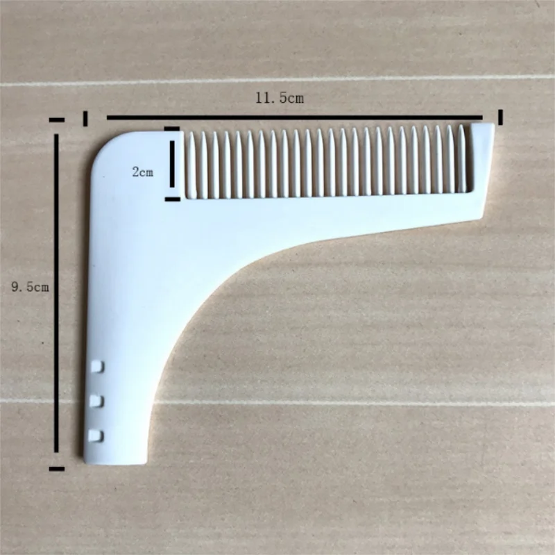 Новый гребень для бороды формирования стрижки инструмент сексуальный мужской