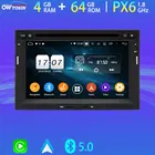 Автомобильный DVD-плеер PX6 4 + 64 ГБ для Peugeot 3008 5008 Partner Citroen Berlingo 2008-2016 4G LTE Android 10 GPS Радио BT 5,0