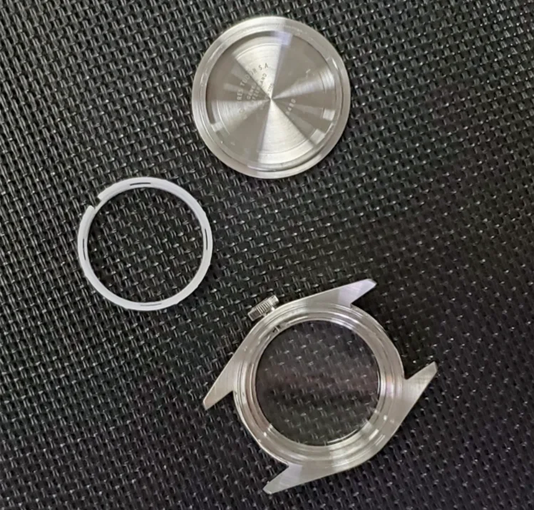 

41mm 316L Stainless Steel Watch Case with Aluminum Bezel for NH35 Movement